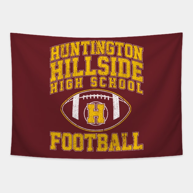 Huntington Hillside High School Football Tapestry by huckblade