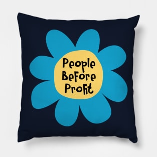 People Before Profit - Activist Protest Pillow