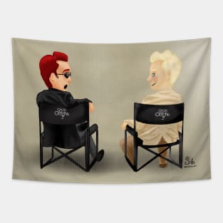Behind the scenes s2 good omens Tapestry