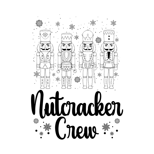 Nutcracker Crew Matching Family Christmas Gift by printalpha-art