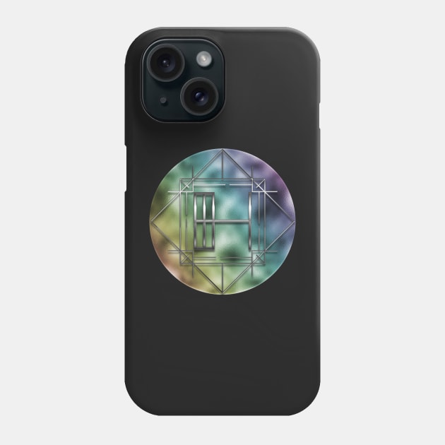 Art Deco - H Phone Case by machare