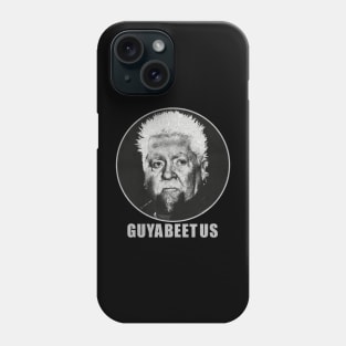 MEME GUYAABEETUS BLACK WHITE Phone Case