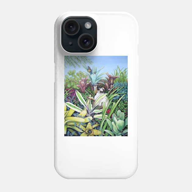 Lulu's Bromeliad Adventure Phone Case by artbyelly