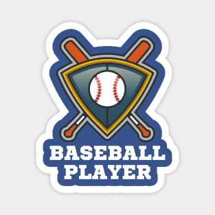 Baseball Pro Player Gift Magnet