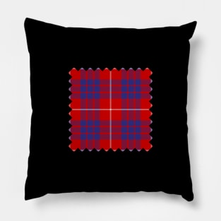 Clan Hamilton Red Tartan Pillow