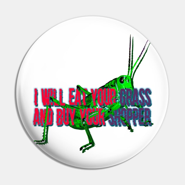 grasshopper insect popart geek colorful humor Pin by denpoolswag