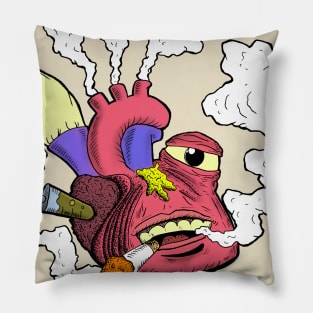 Damaged Heart Pillow