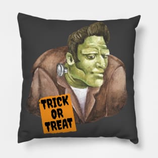 Frankenstein Trick or Treat Pillow