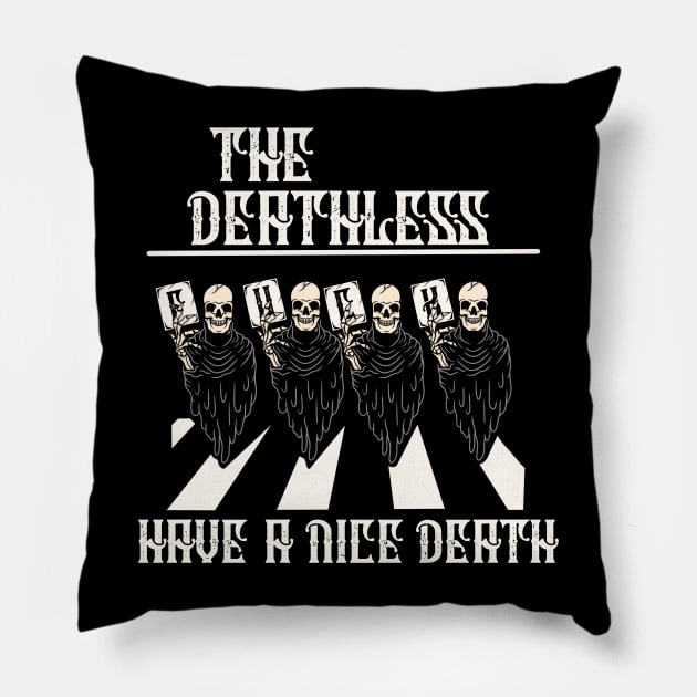 Walking dead skull Pillow by gggraphicdesignnn