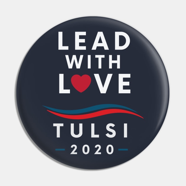 Tulsi Gabbard for President 2020 T shirt Pin by Patricke116