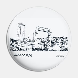 Amman - Jordan Pin