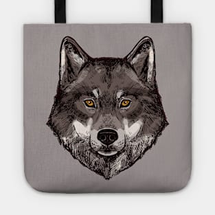 Grey Wolf Tote