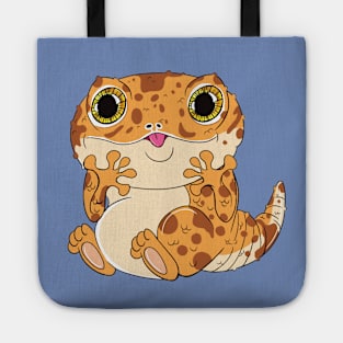 Adorable Kawaii Gecko Cutie! Cookie Bubbly Delight Tote