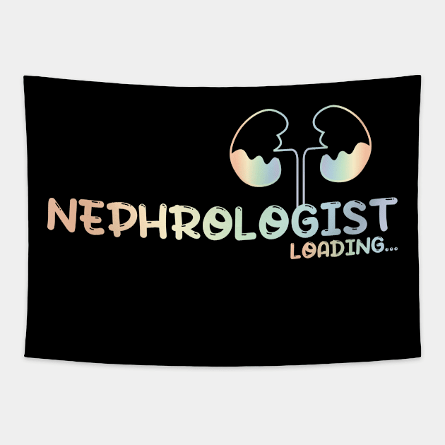 Future Nephrologist, doctor, kidneys - rainbow Tapestry by MedicineIsHard