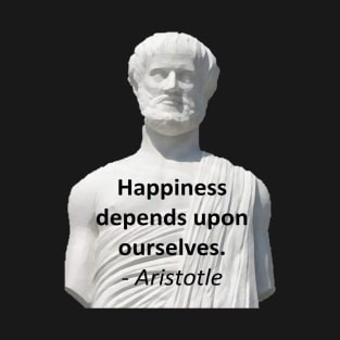 Aristotle - Happines T-Shirt