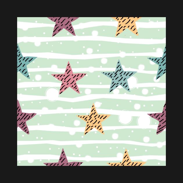 Star Pattern by Kristina Stellar Scandinavian Land