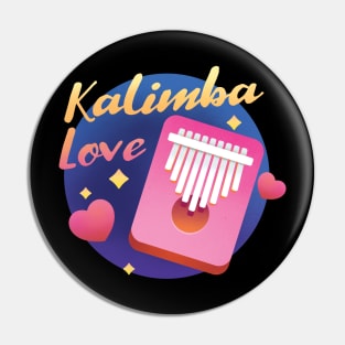 Kalimba Love Pin