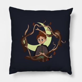 Beatrice in the Forest Pillow