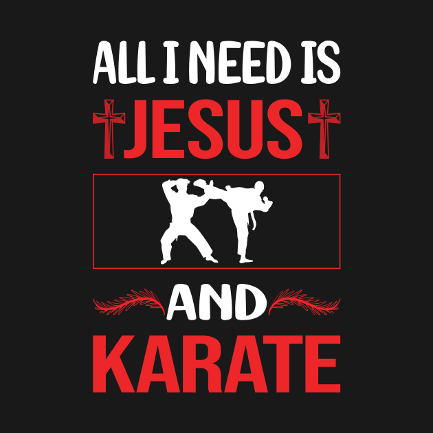 Funny Jesus Karate by Happy Life