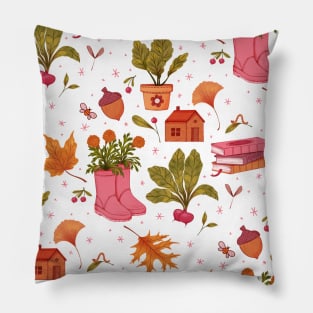 cozy cottage Pillow