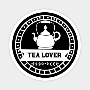 Tea Lover - Retro Vintage Magnet