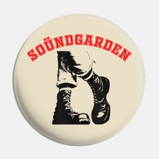 Boots Soundgarden Pin