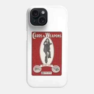 Ricky Jay Cards As Weapons Promo Phone Case