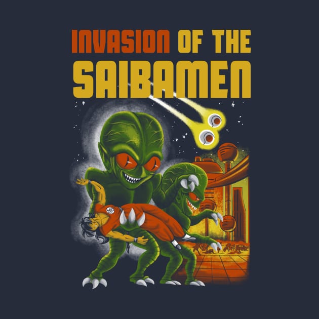 Invasion of the Saibamen by DiegoPedauye