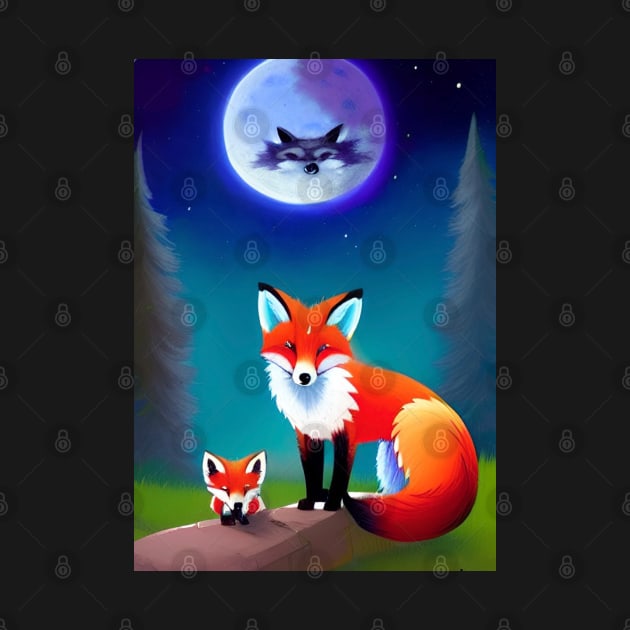 FOX CUB AND FOX CUTE by sailorsam1805