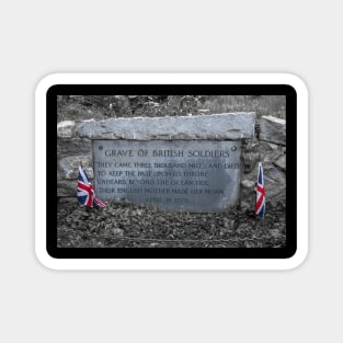 Grave Of British Soldiers 2 Magnet