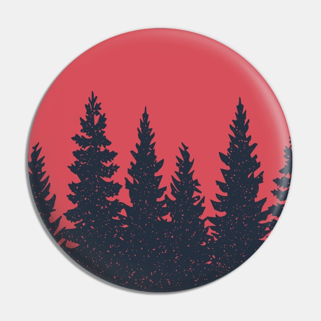 Forest at sunset Pin by PallKris