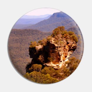 Blue Mountains Rockface Pin