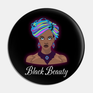 Black Beauty Pin