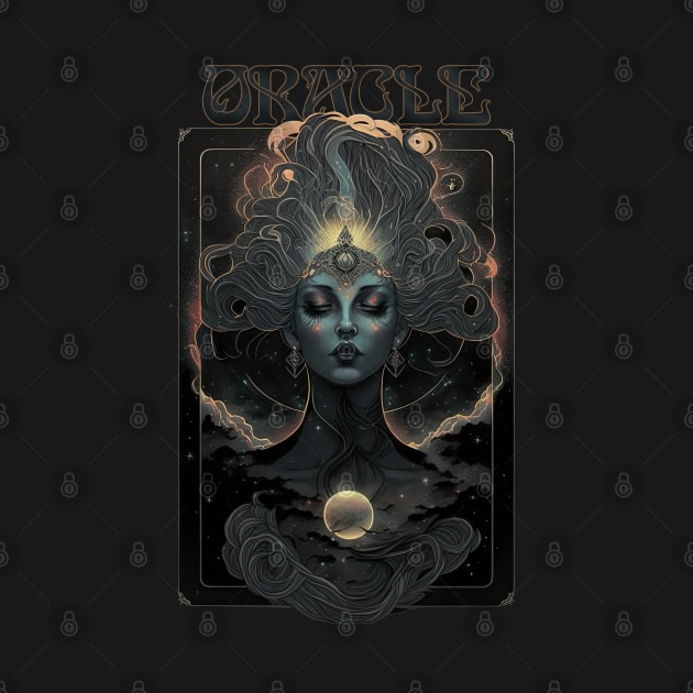 Oracle - Ancient Witch Priestess of Prophecy Art Nouveau by AltrusianGrace