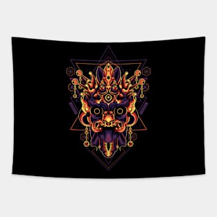 Manten The Devil mask Tapestry