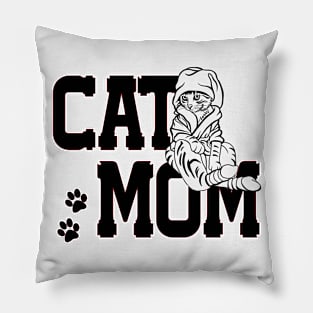 Cat Mom Pillow