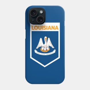 Louisiana State Flag Emblem Phone Case