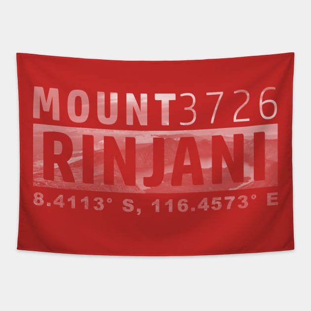 Mount Rinjani Tapestry by ICONZ80