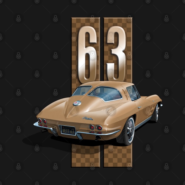 63 corvette by candcretro