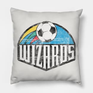 Kansas City Wizards (Vintage Distressed) Pillow