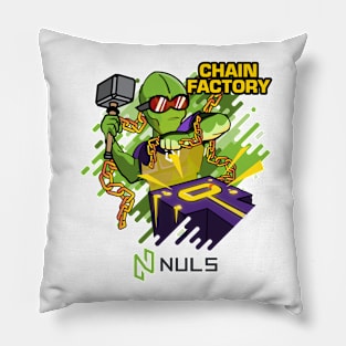 NULS Chain Factory Pillow