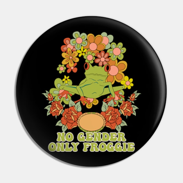 No Gender Only Froggie Pin by Oiyo