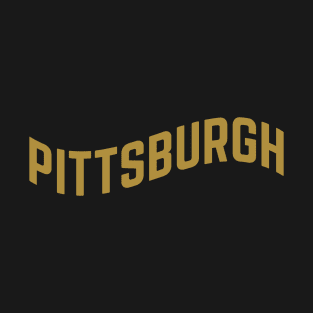 Pittsburgh City Typography T-Shirt