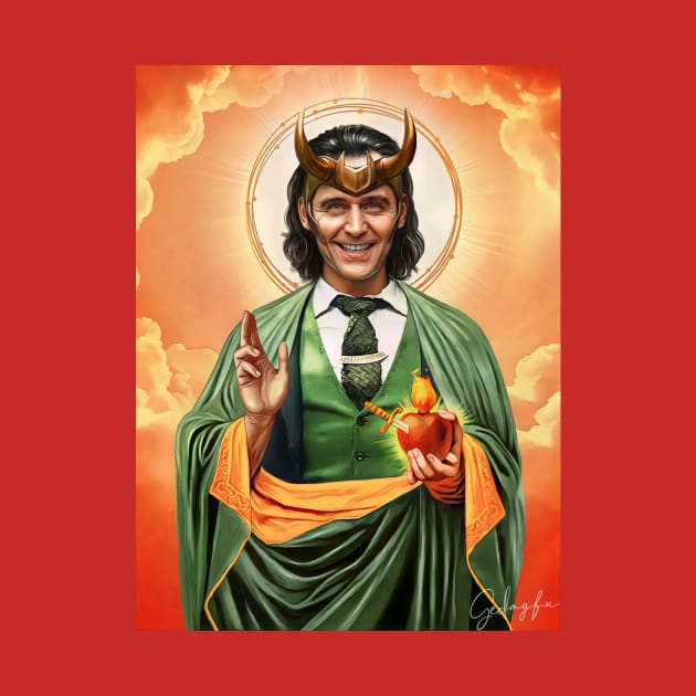 Saint Tom Hiddleston by Gedogfx