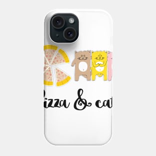 Pizza & Cats Phone Case