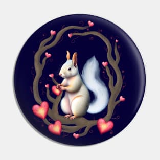 Love Squirrel Pin