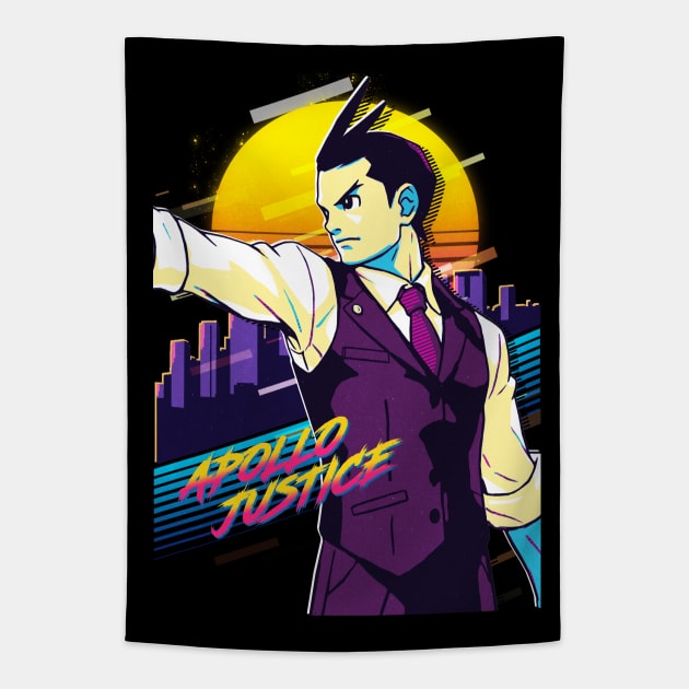 Apollo Justice Tapestry by 80sRetro