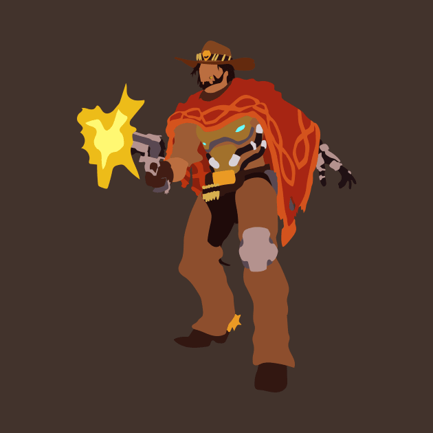 Minimalist McCree by Blitzitron25