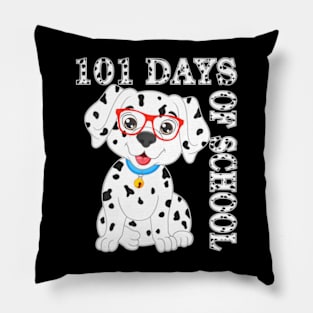 100Th Day Of School Dog 100 Days Of School Teacher Pillow