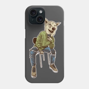 Dog on Fashion Phone Case